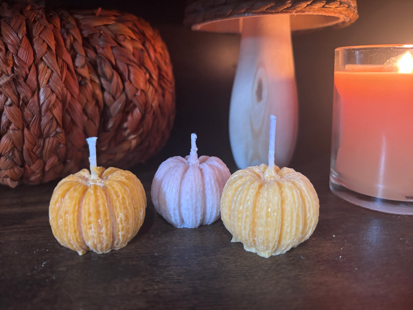 π Pumpkin Candle Trio Gift Set