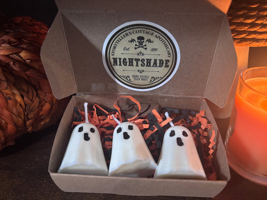 Spooky Ghost Trio Candle Gift Set