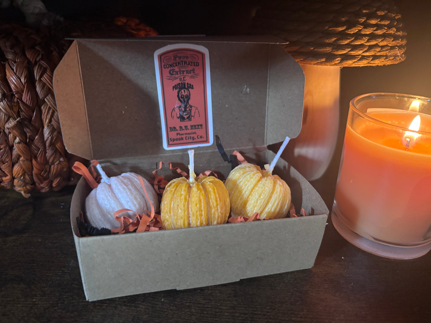 🎃 Pumpkin Candle Trio Gift Set